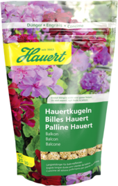 Hauertkugeln für Balkonpflanzen
